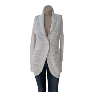 Guess Cream Women's Cardigan Sweater